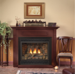 vented and vent free fireplaces